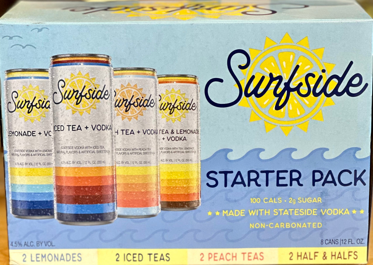 Surfside Starter Pack 8 12oz can