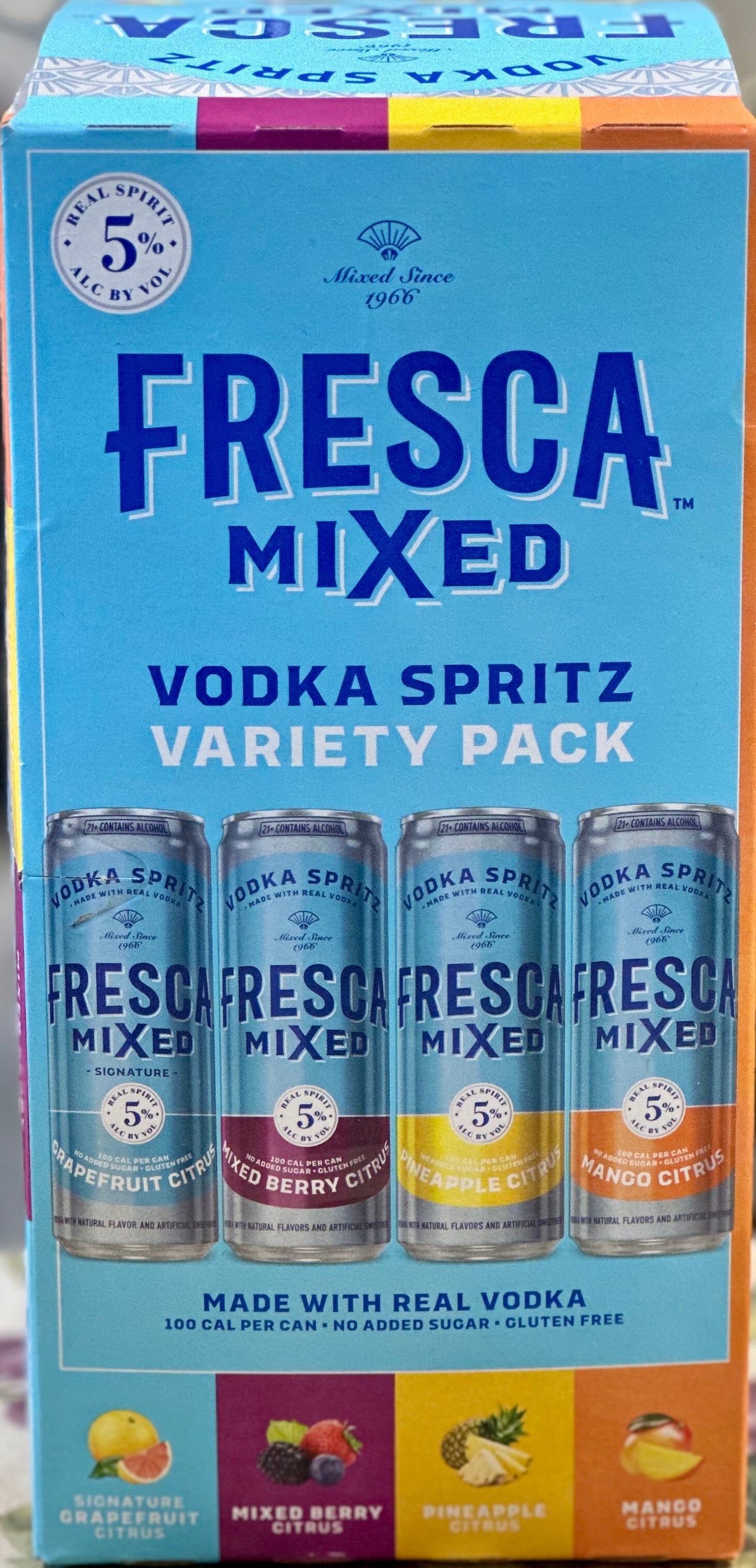 Fresca Mixed Vodka Spritz Variety Pack 8 12 oz cans