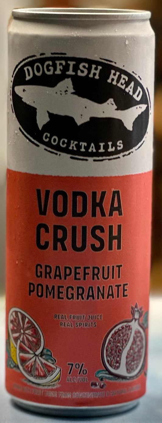 Dogfish Head Vodka Crush Grapefruit Pomegranite 355ml Can