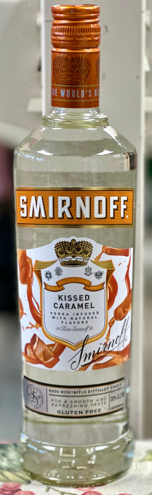 Smirnoff Kissed Caramel Vodka 750ml