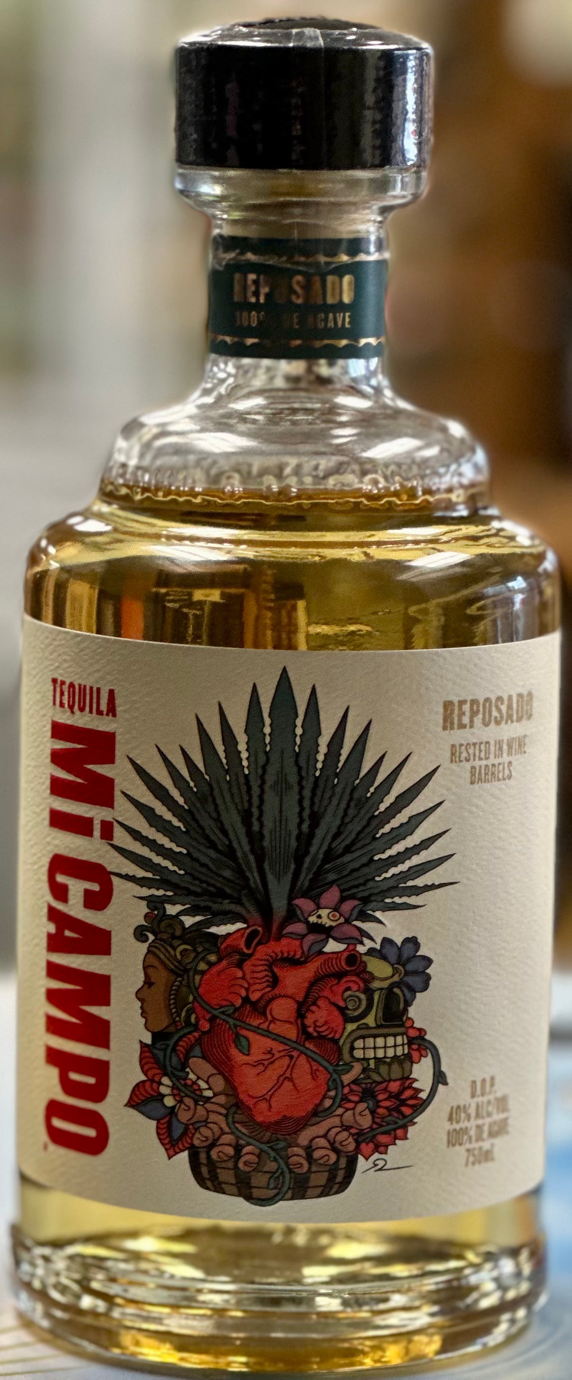 Mi Campo Reposado Tequila 750ml