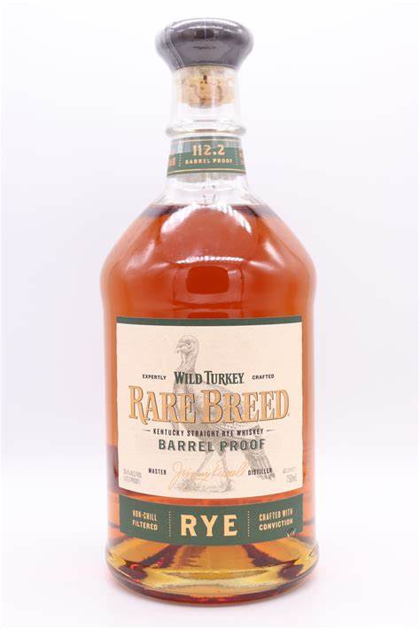 Wild Turkey Rare Breed Barrel Proof Rye Bourbon 750ml by Jimmy Russell