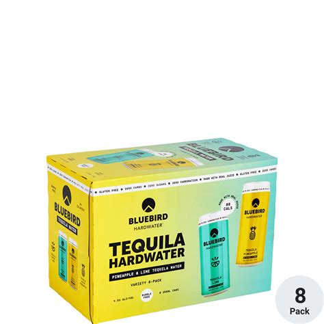 BlueBird Tequila Hard Water Lime and Pineapple Variety Pack