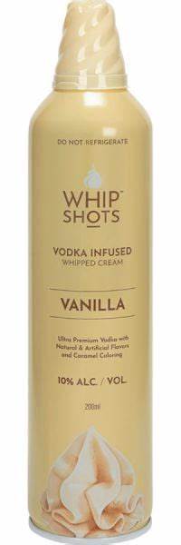 Whipshots Vanilla Cans 200ml