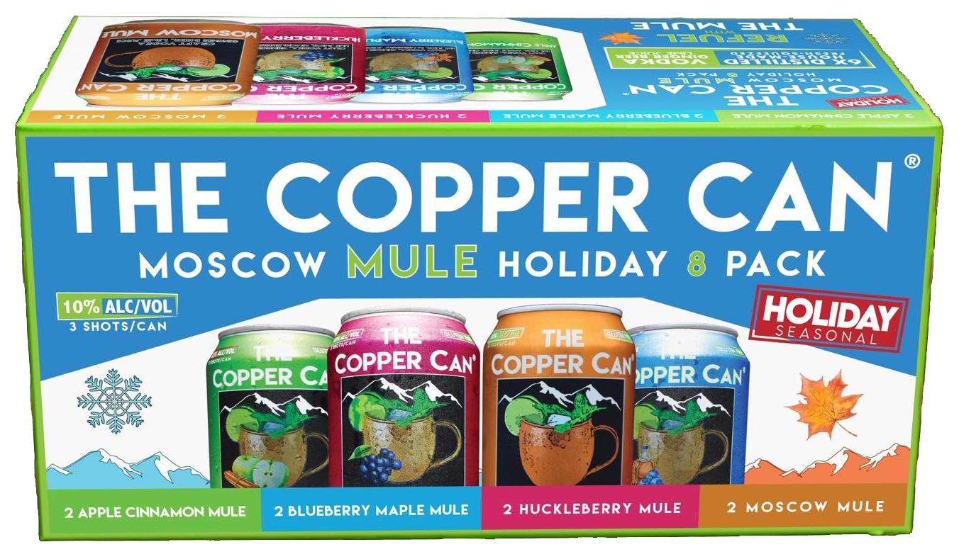 The Copper Can Holiday 355ml 8 Pack