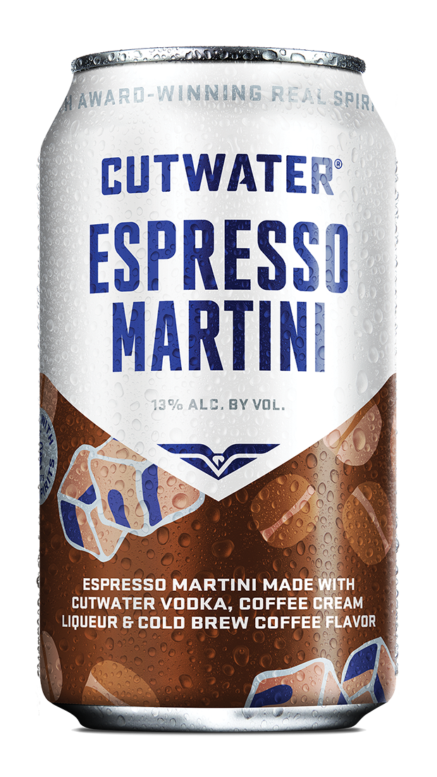 Cutwater Spirits Espresso Martini 355ml Can 4 Pack