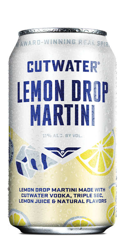 Cutwater Spirits Lemon Drop Martini 355ml Can 4 Pack