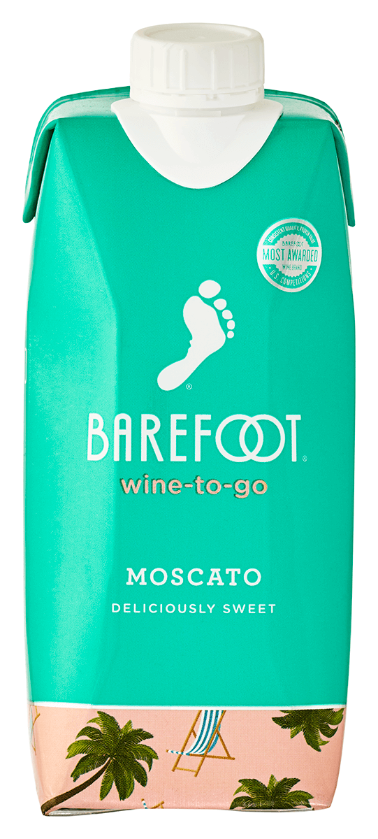 Barefoot Moscato 500ML Juicebox Box