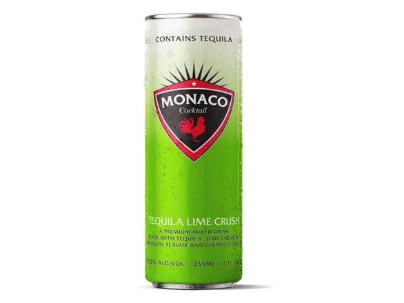 Monaco Cocktail Tequila Lime Crush 12oz can