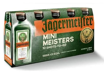 Jägermeister 20ml 10 Pack