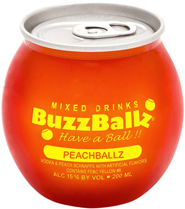 BuzzBallz PeachBallz 200ml