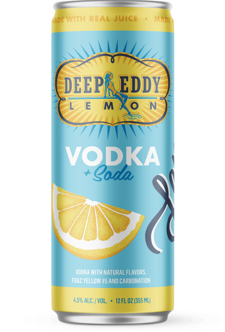 Deep Eddy Lemon Vodka Soda 355ml Can