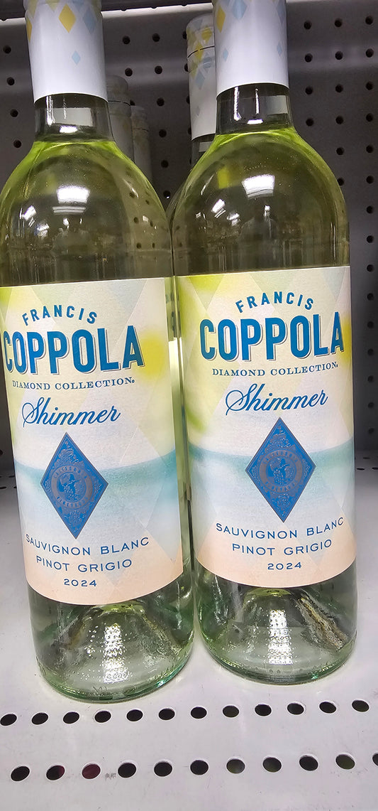 Francis Coppola Shimmer Sauvignon Blanc Pinot Grigio 750ml