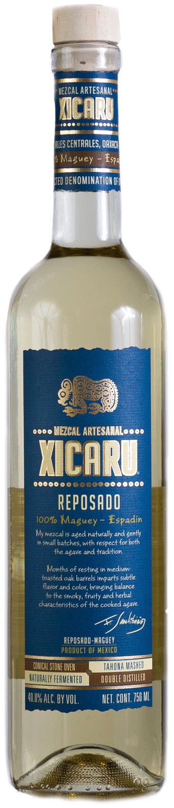 Xicaru Reposado Mezcal Artesanal 750ml